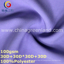 Teñido de tela de gasa de poliéster para ropa textil (GLLML318)